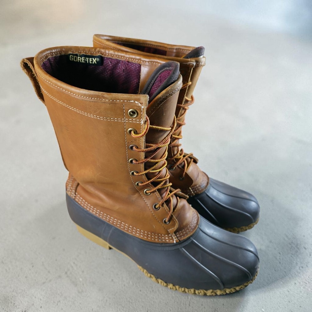 LL Bean Boots Men's Size 11 M Gore-Tex Thinsulate Duck USA Waterproof Hunting